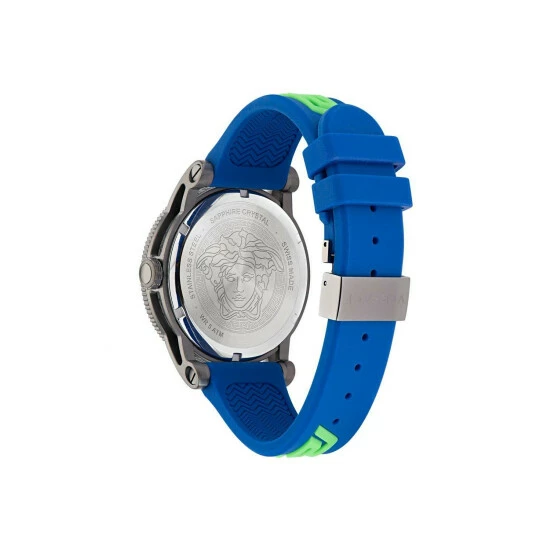 Versace V-Palazzo Stainless Steel Luxury Analogue Quartz Watch - Ve2V00722 For Male 4 Versace V-Palazzo Stainless Steel Luxury Analogue Quartz Watch - Ve2V00722 For Male - Image 2