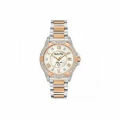 Bulova Marine Star Stainless Steel Classic Analogue Quartz Watch - 98R234 For Female -Outlet WatchShop Store unnamed file 5458
