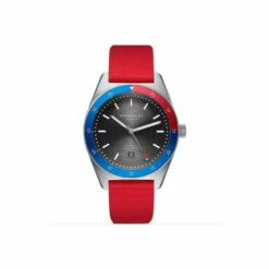 Sternglas Marus Sport (Red Strap) Stainless Steel Analogue Watch - S02-Mas11-Sp For Male