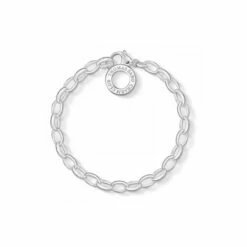 THOMAS SABO Jewellery Charm Club Charm Sterling Silver Bracelet - X0032-001-12-L For Female -Outlet WatchShop Store unnamed file 5738