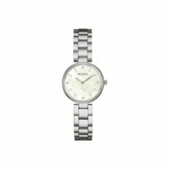 Bulova Diamond Gallery Stainless Steel Classic Analogue Watch - 96S159 For Female -Outlet WatchShop Store unnamed file 5824