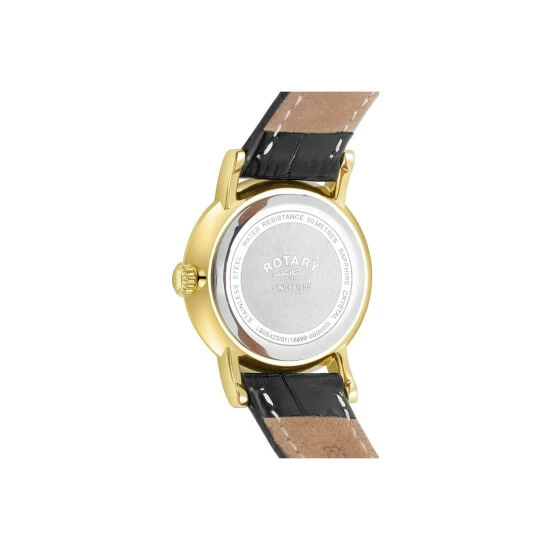 Rotary Windsor Stainless Steel Classic Analogue Quartz Watch - Ls05423/01 For Female 4 Rotary Windsor Stainless Steel Classic Analogue Quartz Watch - Ls05423/01 For Female - Image 3