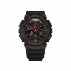 Casio Plastic/resin Classic Combination Quartz Watch - Ga-100Bnr-1Aer For Male -Outlet WatchShop Store unnamed file 656