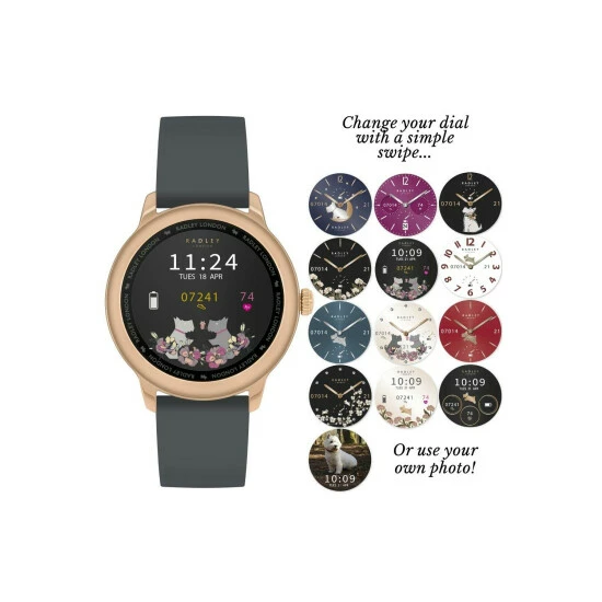 Radley Smart Series 7 Aluminium Digital Quartz Smart Touch Watch - Rys07-2072-Set For Female 5 Radley Smart Series 7 Aluminium Digital Quartz Smart Touch Watch - Rys07-2072-Set For Female - Image 3