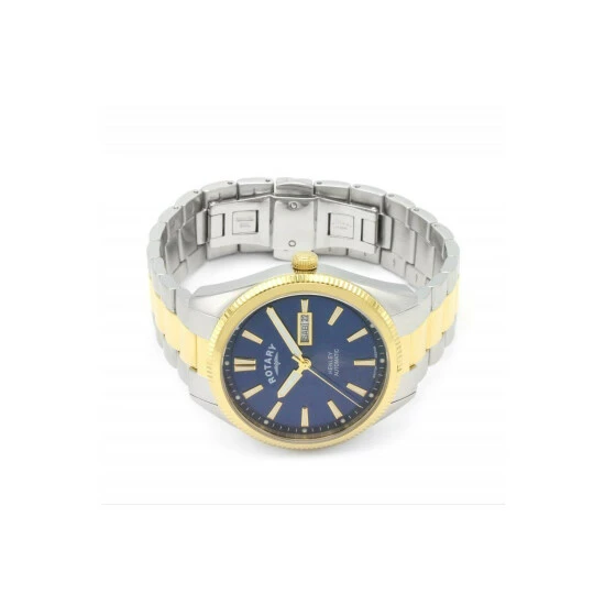 Rotary Plated Stainless Steel Classic Analogue Automatic Watch - Gb05381/05 For Male 6 Rotary Plated Stainless Steel Classic Analogue Automatic Watch - Gb05381/05 For Male - Image 4