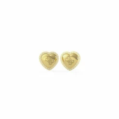 Guess Jewellery That&apos;s Amore Stainless Steel Earrings - Ube01073Yg For Female