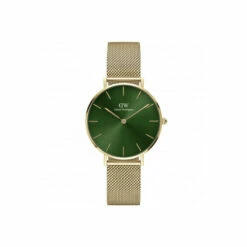 Daniel Wellington Petite Emerald Stainless Steel Classic Analogue Watch - Dw00100480 For Female