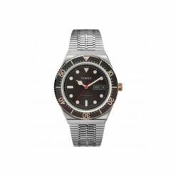 Timex M79 Automatic Stainless Steel Classic Analogue Watch - Tw2U96900 For Male